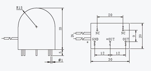 TR0139-2B Current Transformer Used for Common Protection